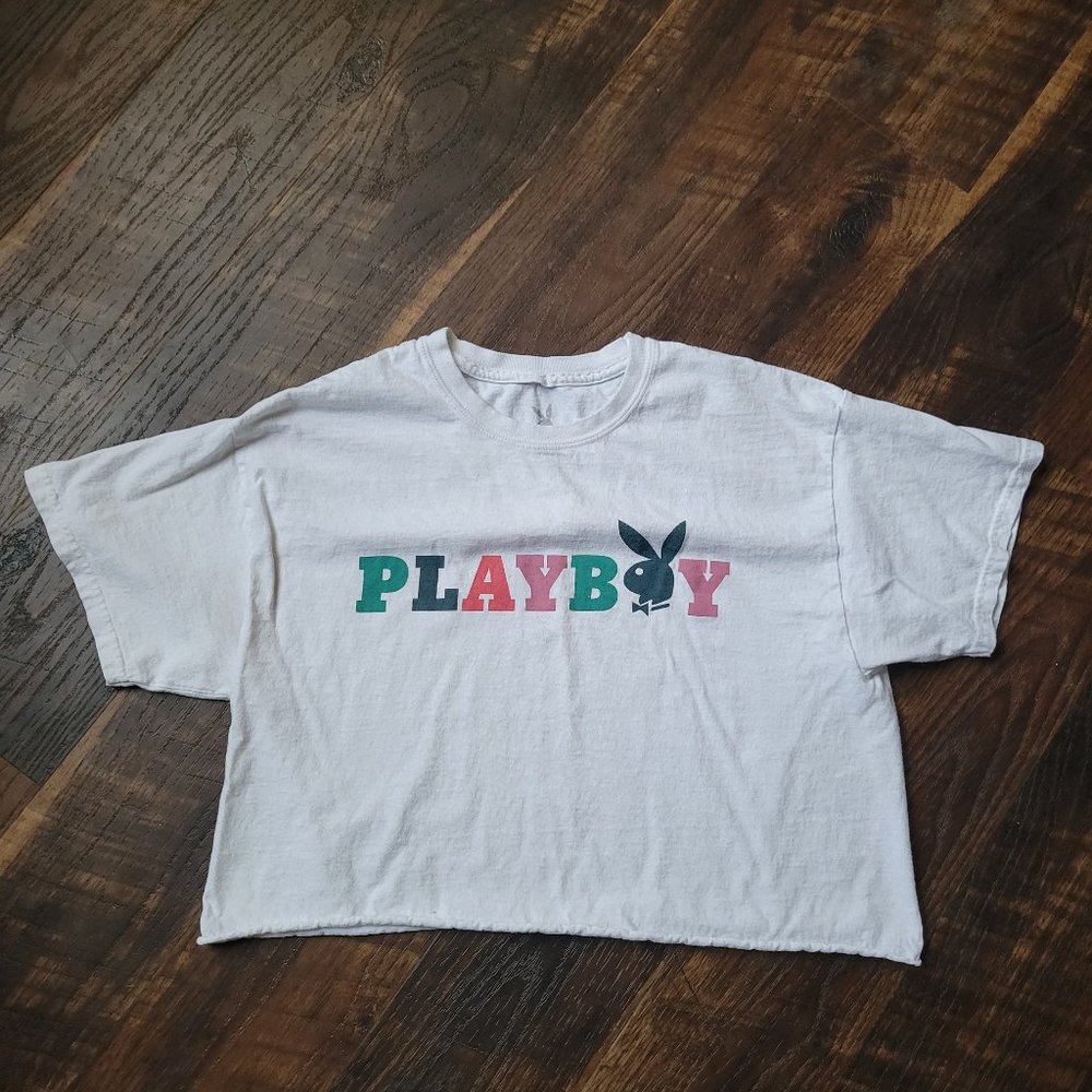 Playboy Cropped Tee